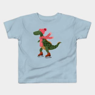 T-Rex Skater Kids T-Shirt